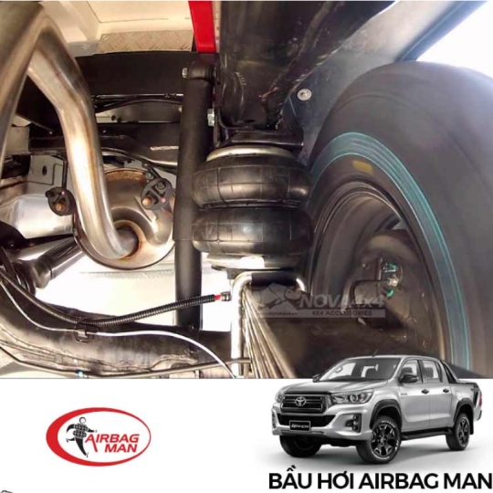 Bầu hơi Airbag Man RR4682 cho Toyota Hilux 4×4 2015-2023