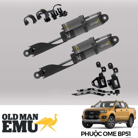 Bộ phuộc Old Man Emu BP51 cho Ford Ranger Next-Gen 2023+