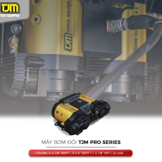 Máy bơm đôi hiệu suất cao TJM Pro Series Twin