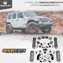 Bộ Kit nâng gầm 3.5” TeraFlex Sport ST3 cho Jeep JL (không bao gồm Phuộc)