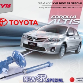 Giảm xóc Hiệu năng cao KYB New SR Special Toyota Corolla Altis (2007-2012)