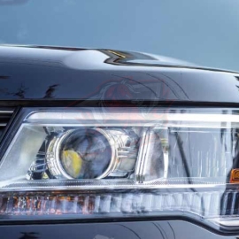 Mẫu đèn độ Ford Explorer 2017 – tăng sáng hoàn hảo cùng Bi Led Kenzo MX5