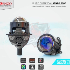  Bi Led Hiệu suất cao Kenzo S600 – Thiết kế chân xoáy – Lắp đặt dễ dàng 