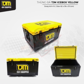 Thùng đá TJM 41L Icebox Yellow LID/BI