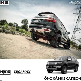 Ống xả HKS đuôi Carbon cho Ford Everest (2015+)