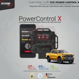 Chip công suất DTE PowerControl X cho Ford Ranger Next-Gen 2023+