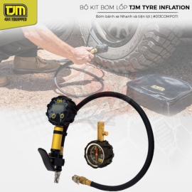 Đồng hồ đo và bơm áp suất lốp nhanh TJM Tyre Inflation Kit