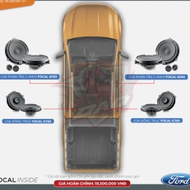 Hệ thống Loa Focal Inside Plug & Play dành cho các dòng xe Ford