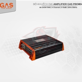 Bộ khuếch đại Amplifier GAS PRO804 4 Kênh