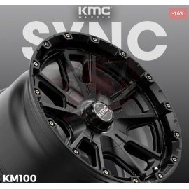 XD Series - KMC® - Mâm KMC KM100 Sync 17×8.5 | 6×139.7 | ET00 | CB106.10 (Đen Satin)