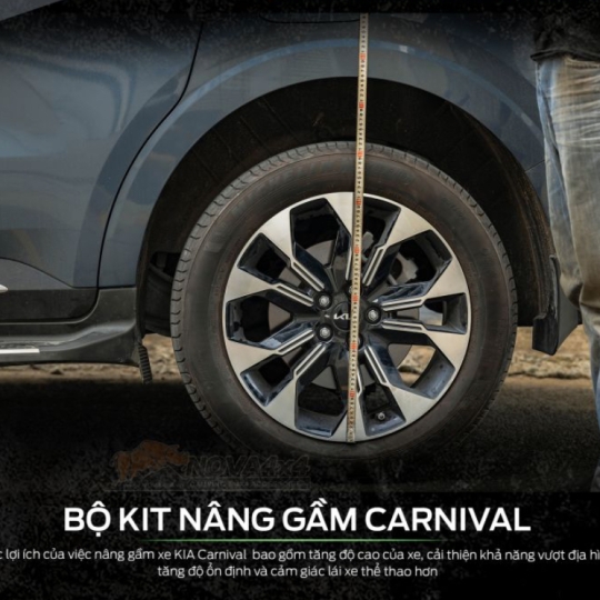 Combo Giảm xóc sau và kit nâng gầm KIA Carnival 2020+