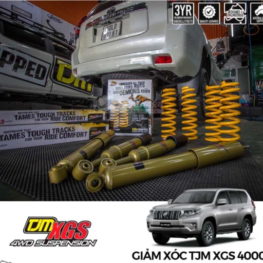 Bộ Phuộc TJM XGS Series 4000 cho Toyota Land Cruiser Prado 150 (2009 ON)