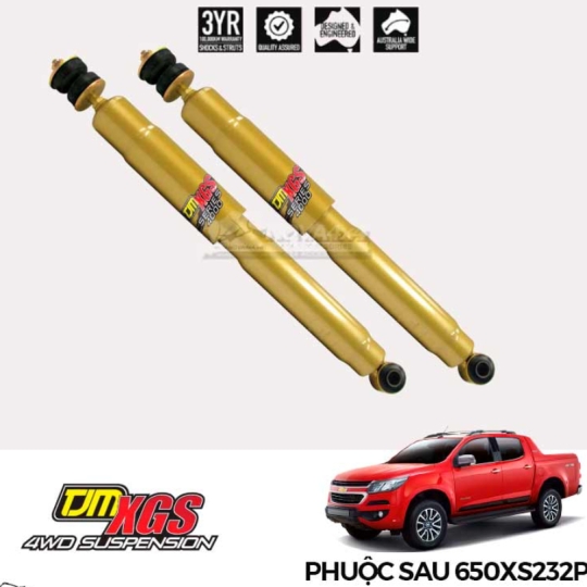 Bộ Phuộc TJM XGS Series 4000 cho Chevrolet Colorado & Isuzu D-Max (2016+)