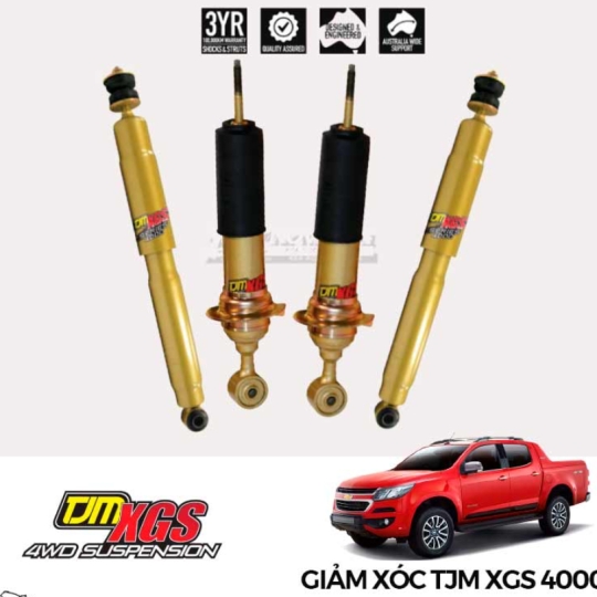 Bộ Phuộc TJM XGS Series 4000 cho Chevrolet Colorado & Isuzu D-Max (2016+)