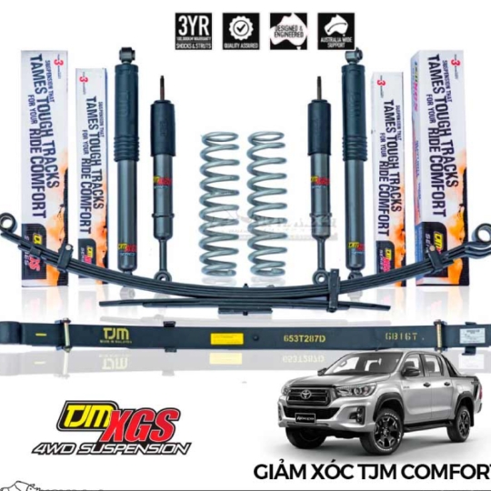 Bộ Phuộc TJM XGS Comfort Option cho Toyota Hilux Revo Gen 8 (2015+)