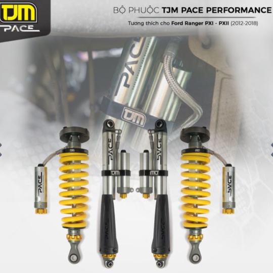 Bộ Phuộc TJM Pace Performance Shocks cho Ford Ranger PXIII (2018-2022)