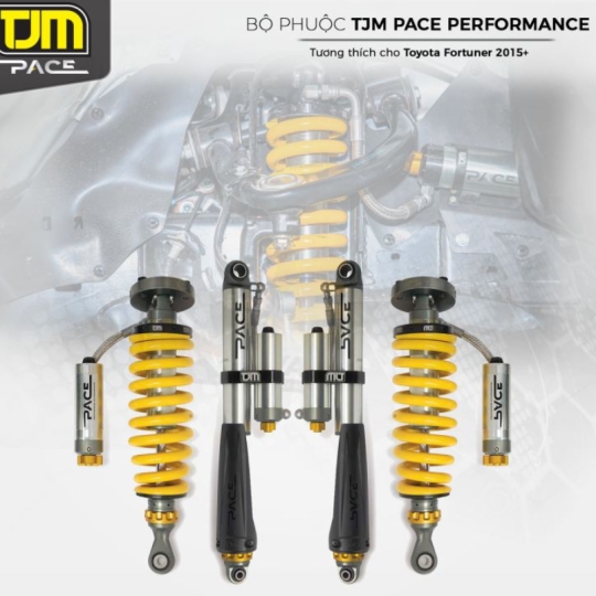 Bộ Phuộc TJM Pace Performance Shocks cho Toyota Fortuner (2015+)