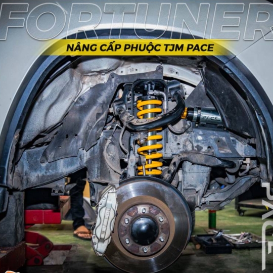 Bộ Phuộc TJM Pace Performance Shocks cho Toyota Fortuner (2015+)