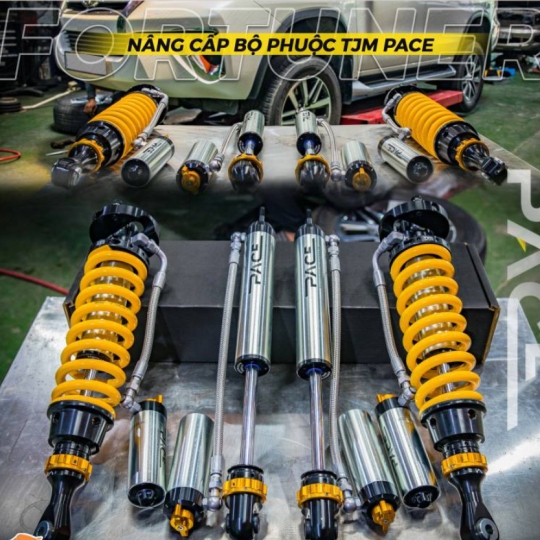 Bộ Phuộc TJM Pace Performance Shocks cho Toyota Fortuner (2015+)