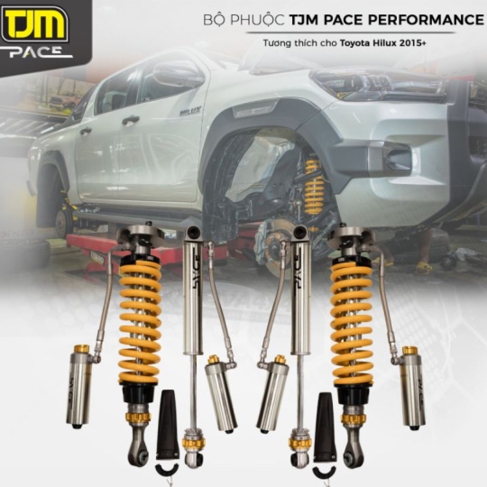 Bộ Phuộc TJM Pace Performance Shocks cho Toyota Hilux (2015+)