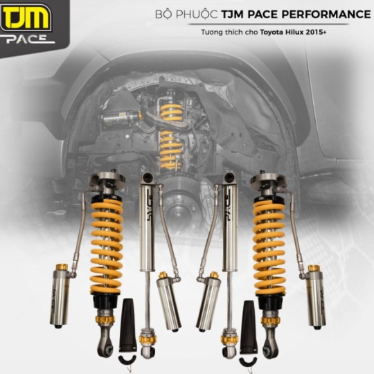 Bộ Phuộc TJM Pace Performance Shocks cho Toyota Hilux (2015+)