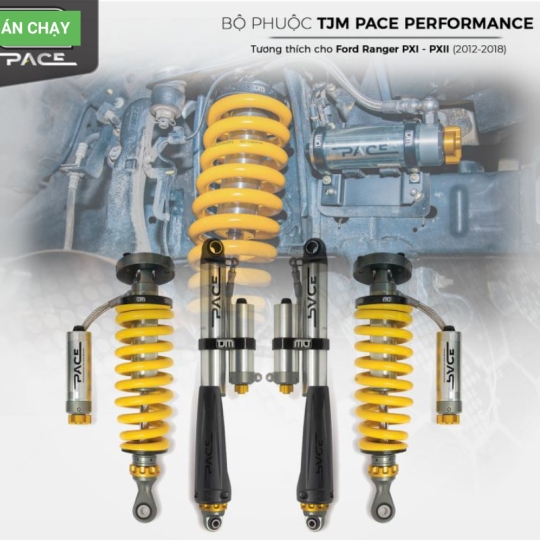 Bộ Phuộc TJM Pace Performance Shocks cho Ford Ranger