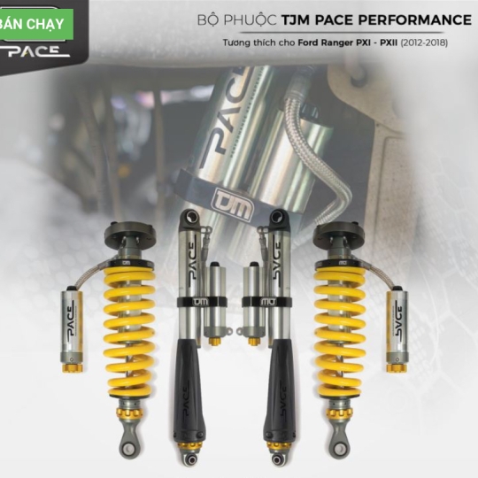 Bộ Phuộc TJM Pace Performance Shocks cho Ford Ranger