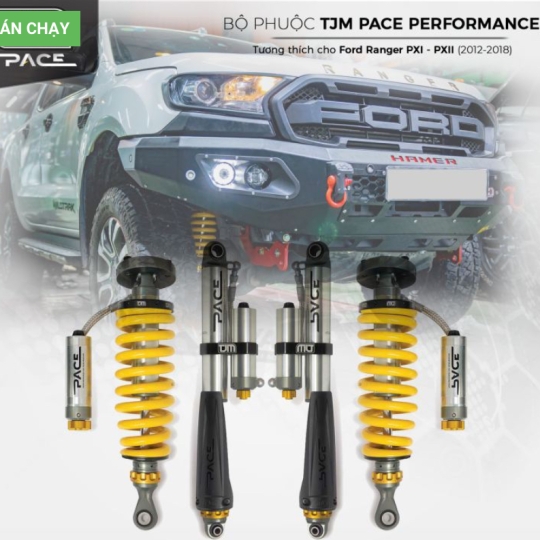 Bộ Phuộc TJM Pace Performance Shocks cho Ford Ranger