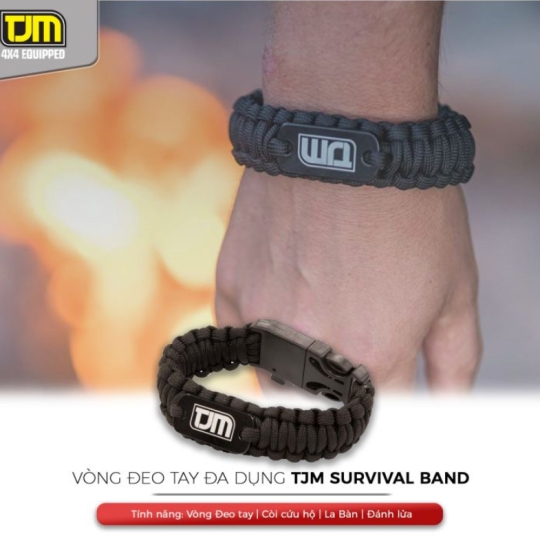 Vòng tay đa năng TJM Survival Band