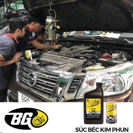 Súc béc Làm sạch hệ thống nhiên liệu động cơ Diesel