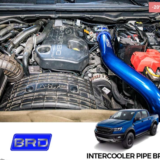 Ống Khí nạp Intercooler Incharge Pipe Set Hiệu BRD Thái Lan cho Ranger Raptor