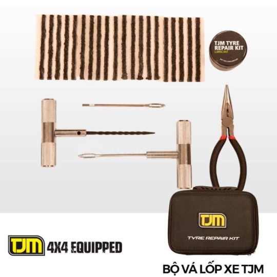 Bộ đồ nghề vá lốp xe hơi TJM Tyre Repair Kit