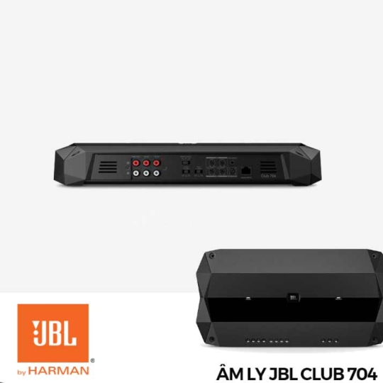 Âm li JBL Club 704 4 kênh cho các dòng xe hơi