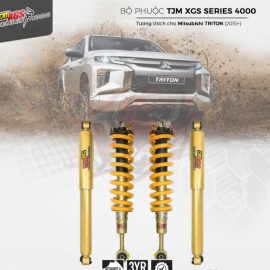 Bộ Phuộc TJM XGS Series 4000 cho Mitsubishi Triton MQ (2015+)