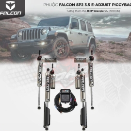 Bộ Phuộc Falcon SP2 3.5 e-Adjust Piggyback Shock Kit (2-4.5″ Lift) cho Jeep Wrangler JL 2018+