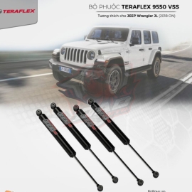 Bộ Phuộc TeraFlex 9550 VSS Twin Tube cho Jeep Wrangler JL (3.5-4.5″ Lift)