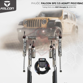 Bộ Phuộc thích ứng Falcon SP2 3.5 aDAPT Piggyback cho Jeep Wrangler JL (2-4.5” Lift)