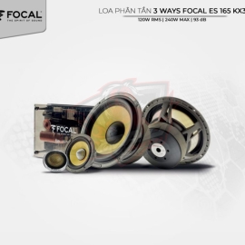 Loa phân tần 3 ways Focal ES 165 KX3 | Phân khúc chuyên nghiệp K2 Power