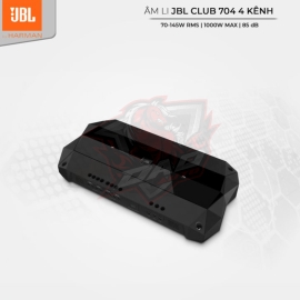 Âm li JBL Club 704 4 kênh cho các dòng xe hơi