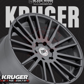 Black Rhino® - Mâm Black Rhino Kruger 20×9.0 | 6×139.7 | ET15 | CB112.1 (Màu Xám)