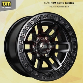 TJM4x4® - Mâm TJM Kong Series 17×9 | 6×139.7 | ET00 | Full Paint Black
