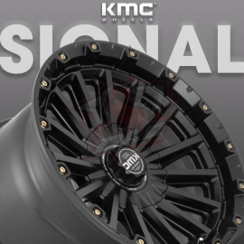 XD Series - KMC® - Mâm KMC KM102 Signal 17×9 | 6×139.7 & 6 x 135 | ET-12 | CB106.10 (Đen xám)