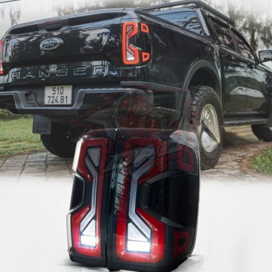 Cụm đèn hậu Full LED cho Ford Ranger XLS, XLT, XL 2023