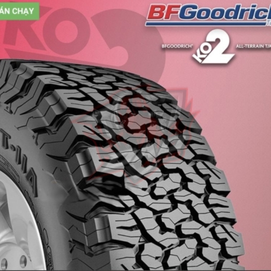 Lốp BFGoodrich All-Terrain T/A KO2 LT255/70R16 (Made in Thailand)