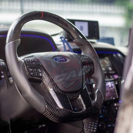Bọc Vô lăng Carbon cho Ford Ranger