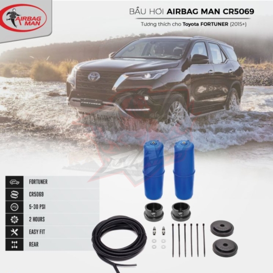 Bầu hơi Airbag Man CR5069 cho Toyota Fortuner 2015+