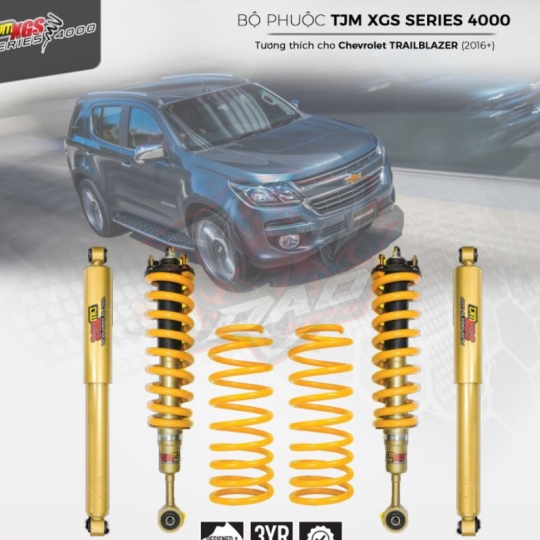 Bộ Phuộc TJM XGS Series 4000 cho Chevrolet Trailblazer 2016 On