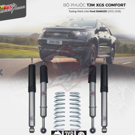 Bộ Phuộc TJM XGS Comfort Option cho Ranger/BT-50 (2011+)