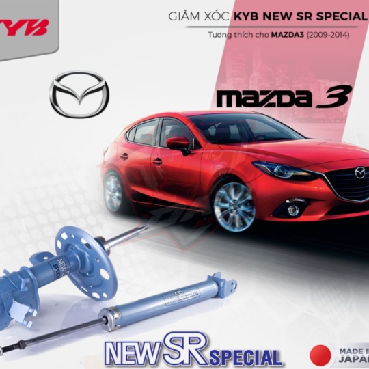 Giảm xóc Hiệu năng cao KYB New SR Special cho xe Mazda3 (2009-2013)