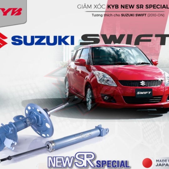 Giảm xóc Hiệu năng cao KYB New SR Special cho xe Suzuki Swift (02/2011-03/2017)